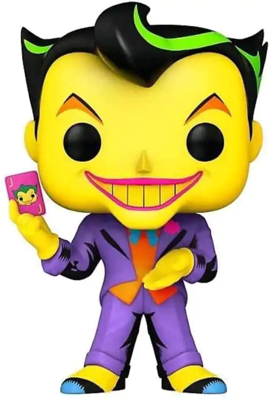 DC Comics Funko POP! Heroes Vinilna figura Joker (Black Light) 9 cm fotografija izdelka