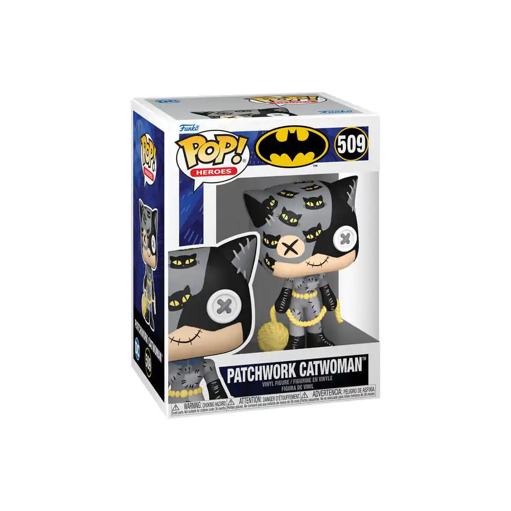 DC Comics Funko POP! Movies Vinilna figura Patchwork - Catwoman 9 cm fotografija izdelka