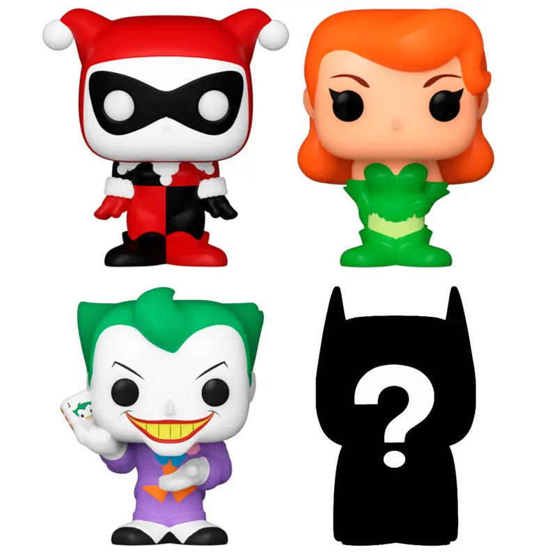 DC Bitty POP! Vinilna figura, paket s 4 figurami Harley Quinn 2,5 cm fotografija izdelka