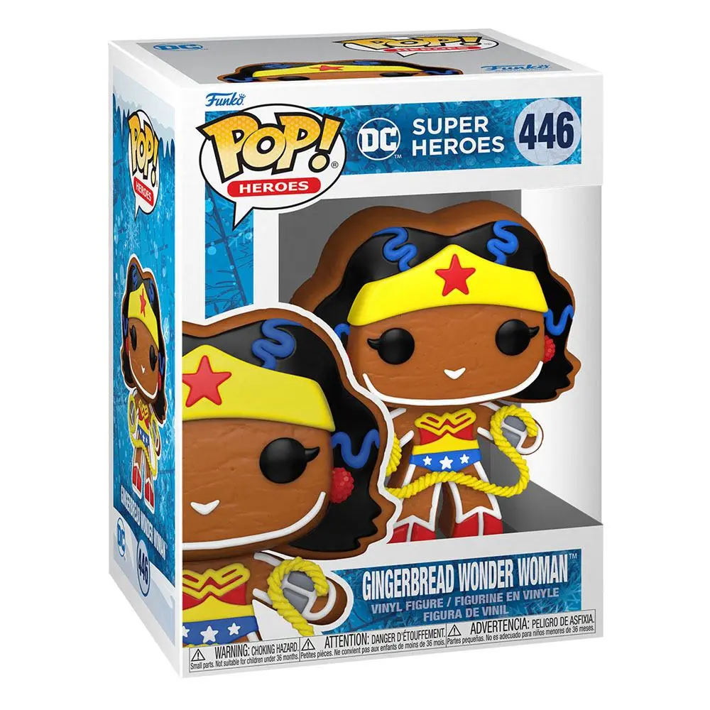 DC Comics Holiday 2022 POP! Heroes Vinilna Figura Wonder Woman 9 cm fotografija izdelka