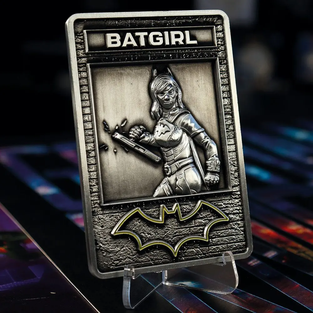 DC Comics zbirateljska ploščica Gotham Knights Batgirl Limited Edition fotografija izdelka