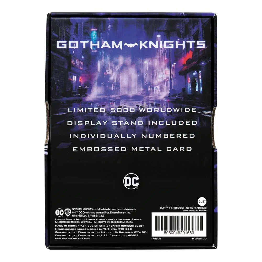 DC Comics zbirateljska ploščica Gotham Knights Batgirl Limited Edition fotografija izdelka