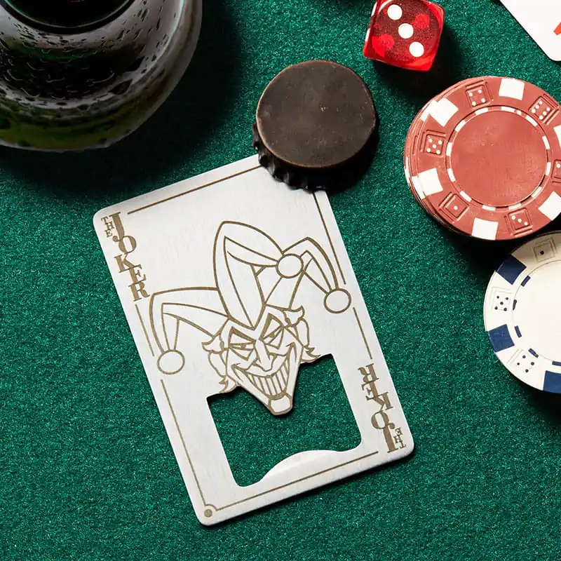 DC Comics Odpirač za steklenice Joker Playing Card 8 cm fotografija izdelka