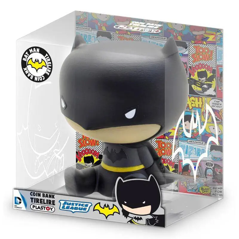 DC Comics Justice League Batman Chibi škatla za denar figura 16 cm fotografija izdelka