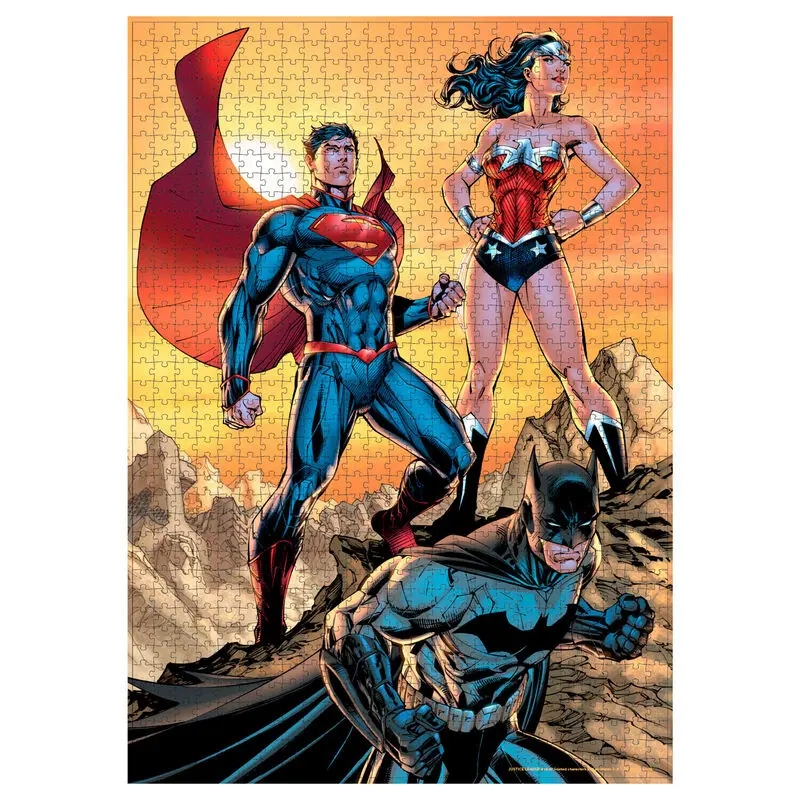 DC Comics Jigsaw Puzzle Liga pravičnosti - sestavljanka fotografija izdelka