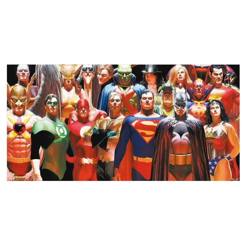DC Comics Justice League steklena slika fotografija izdelka