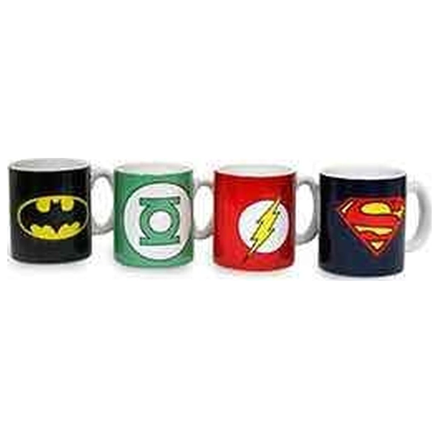 DC Comics Keramične Mini Skodelice za Kavo z Logotipi 8 cm Set fotografija izdelka