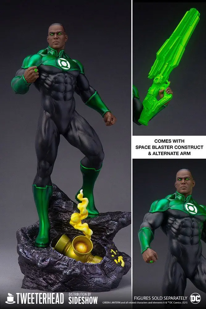 DC Comics maketa 1/6 John Stewart - Green Lantern 52 cm fotografija izdelka