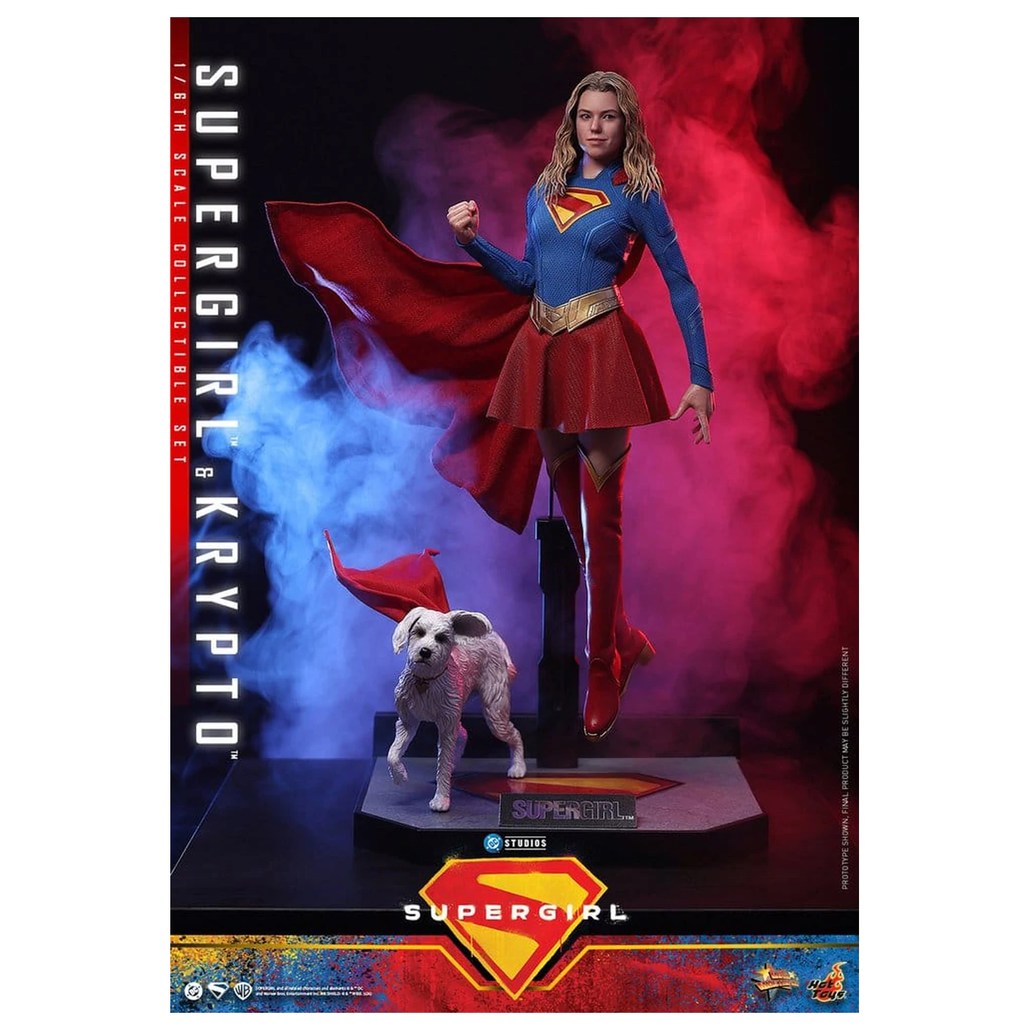DC Comics Movie Masterpiece set akcijskih figur Supergirl & Krypto 28 cm fotografija izdelka