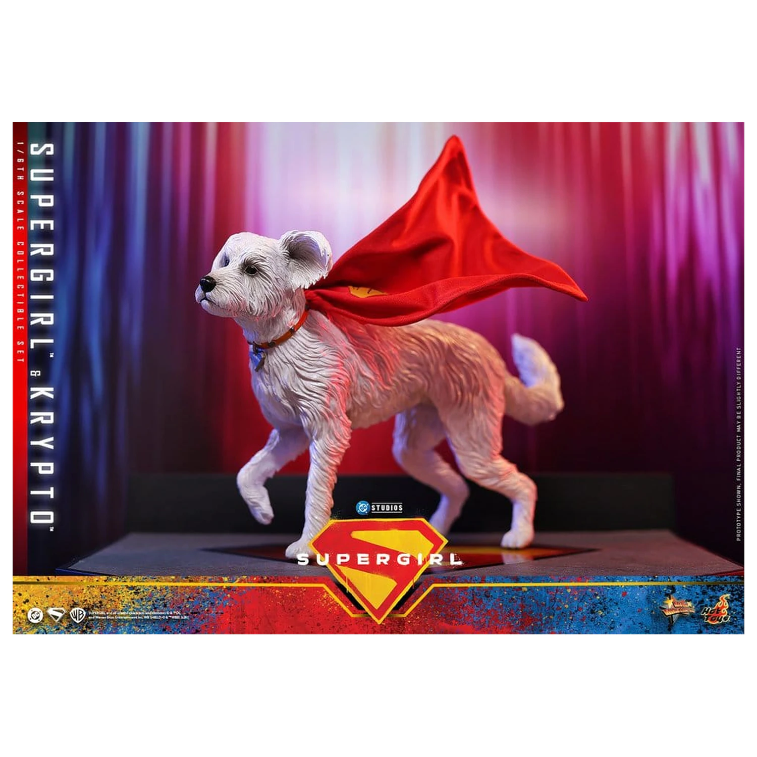 DC Comics Movie Masterpiece set akcijskih figur Supergirl & Krypto 28 cm fotografija izdelka