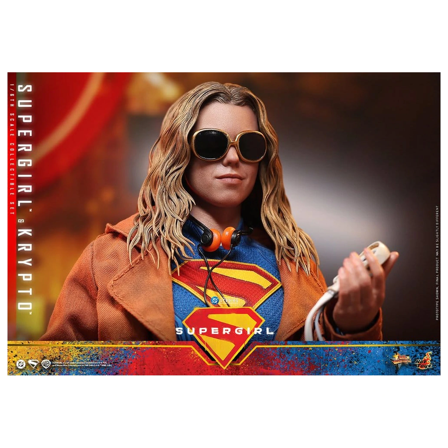 DC Comics Movie Masterpiece set akcijskih figur Supergirl & Krypto 28 cm fotografija izdelka