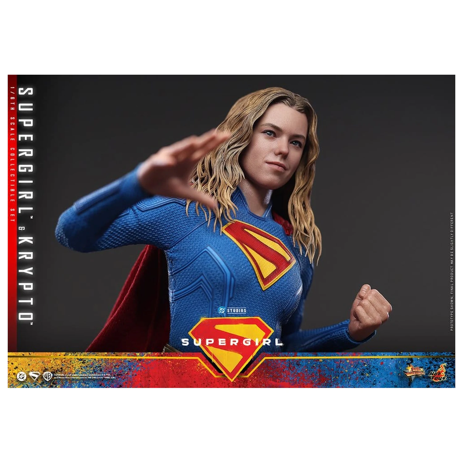 DC Comics Movie Masterpiece set akcijskih figur Supergirl & Krypto 28 cm fotografija izdelka