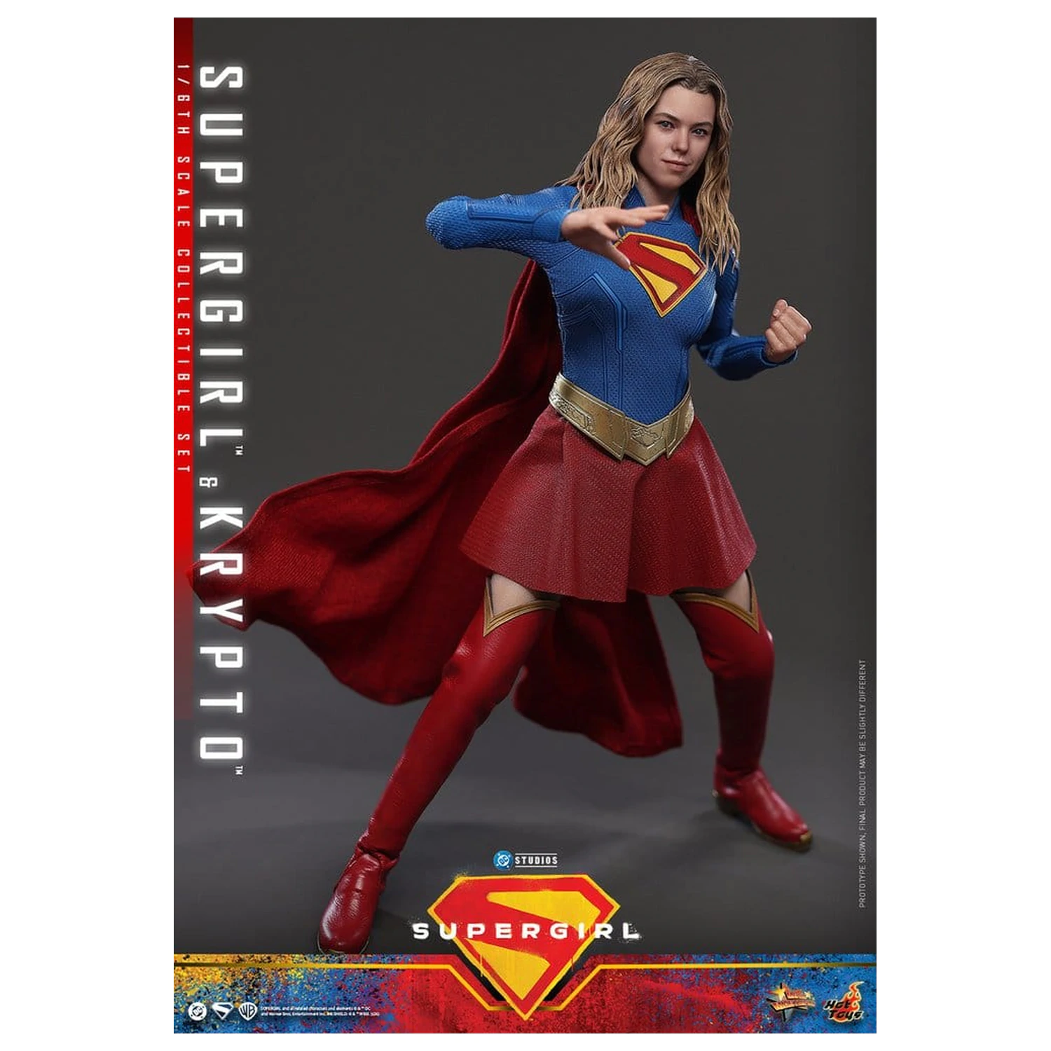 DC Comics Movie Masterpiece set akcijskih figur Supergirl & Krypto 28 cm fotografija izdelka