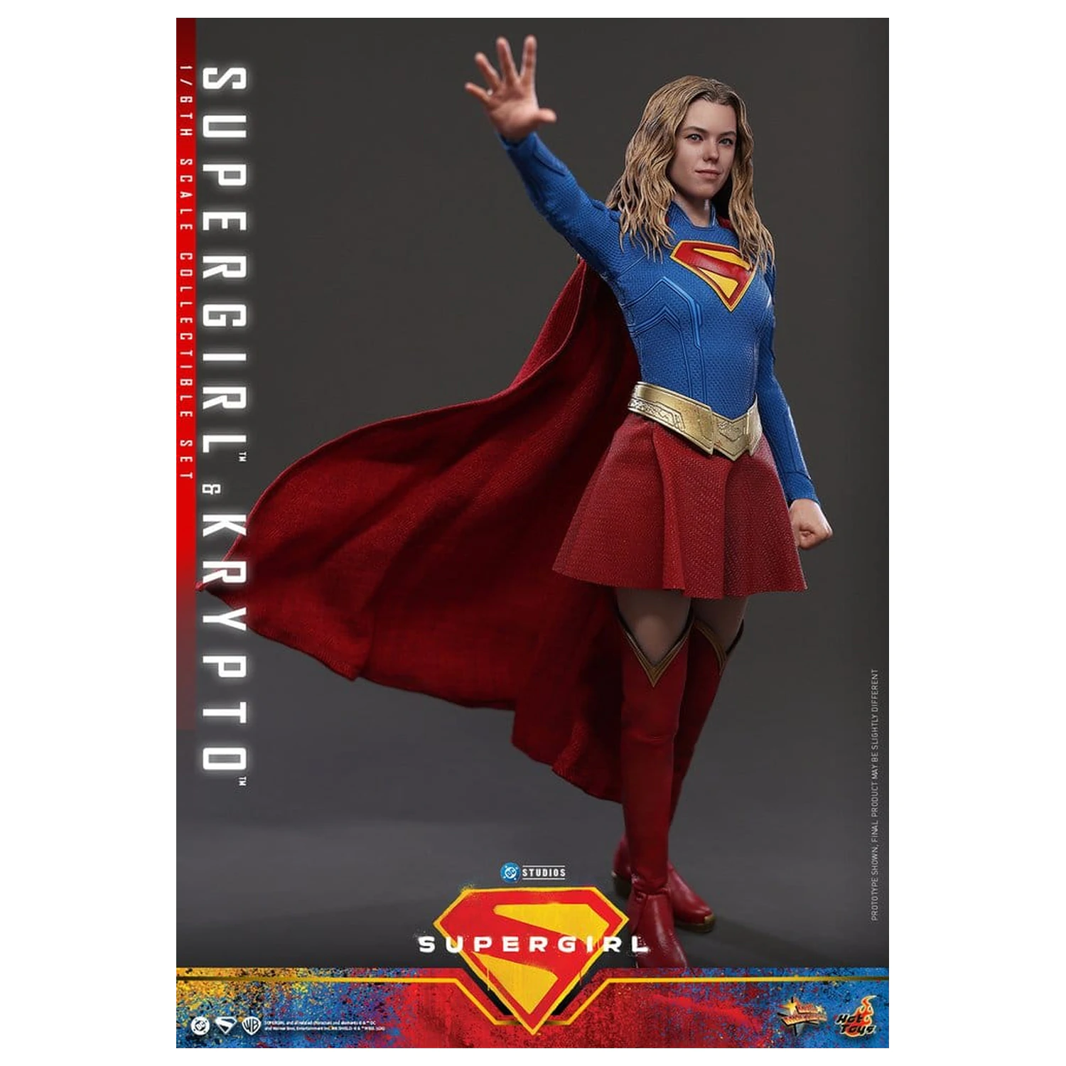 DC Comics Movie Masterpiece set akcijskih figur Supergirl & Krypto 28 cm fotografija izdelka