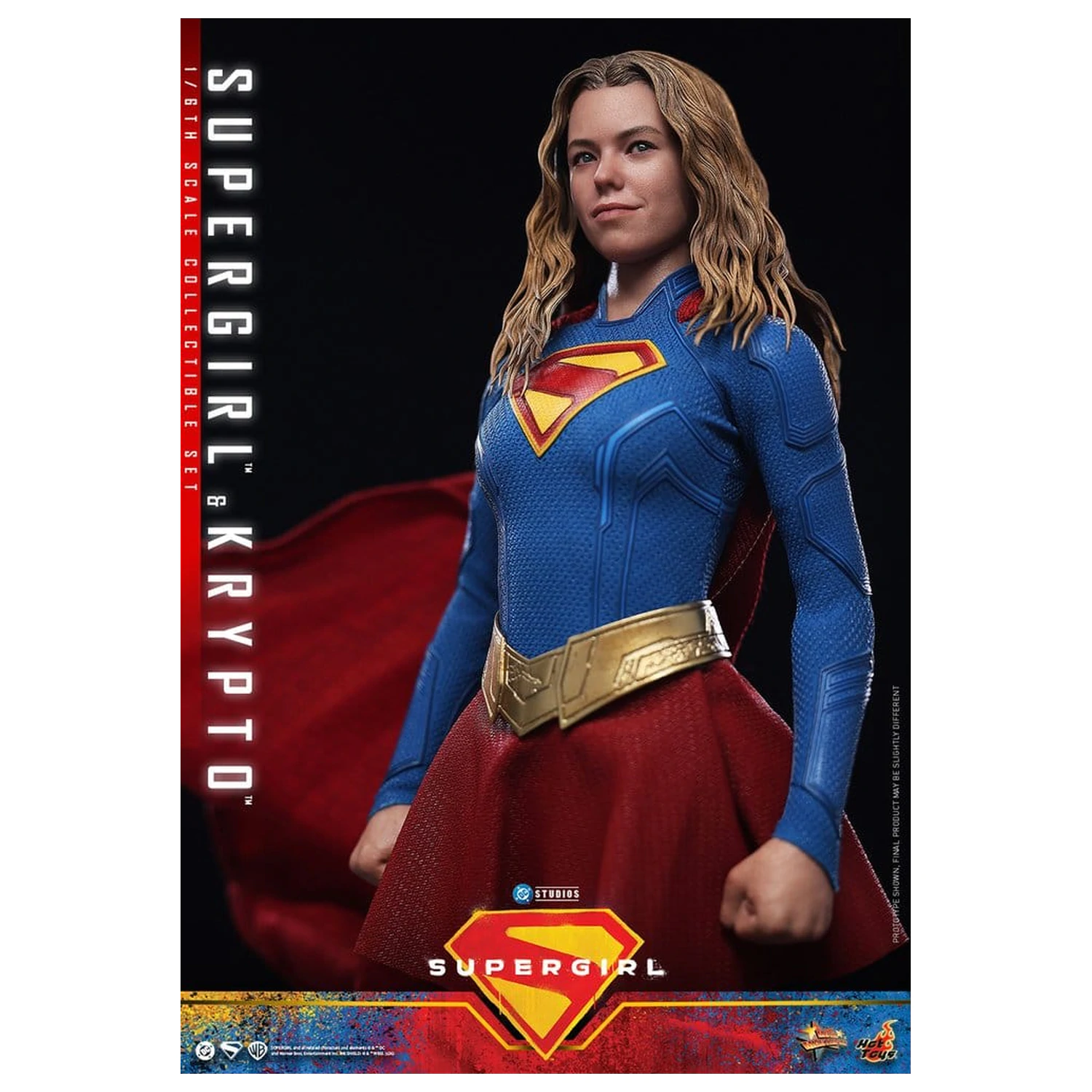 DC Comics Movie Masterpiece set akcijskih figur Supergirl & Krypto 28 cm fotografija izdelka