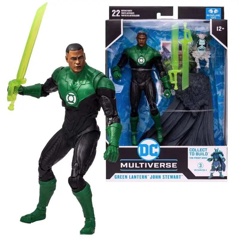DC Multiverse Sestavi akcijsko figuro Green Lantern John Stewart Endless Winter 18 cm fotografija izdelka