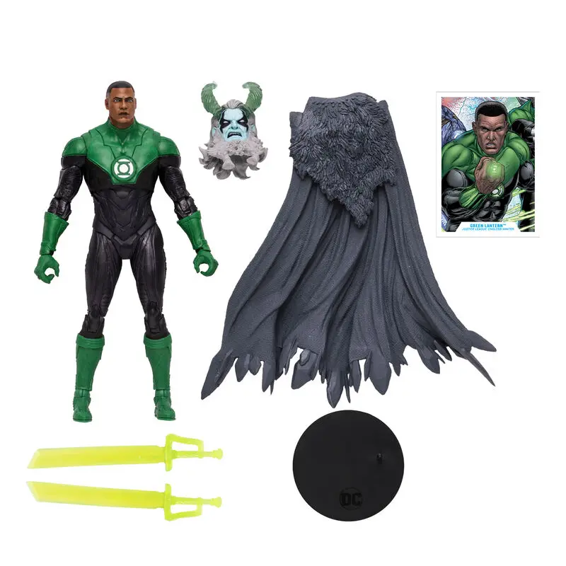 DC Multiverse Sestavi akcijsko figuro Green Lantern John Stewart Endless Winter 18 cm fotografija izdelka