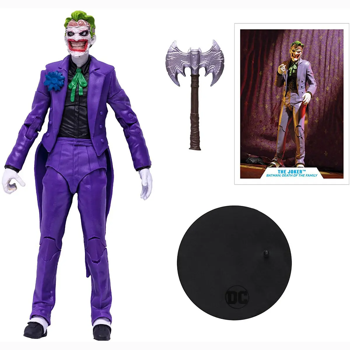 DC Multiverse akcijska figura The Joker (Death Of The Family) 18 cm fotografija izdelka