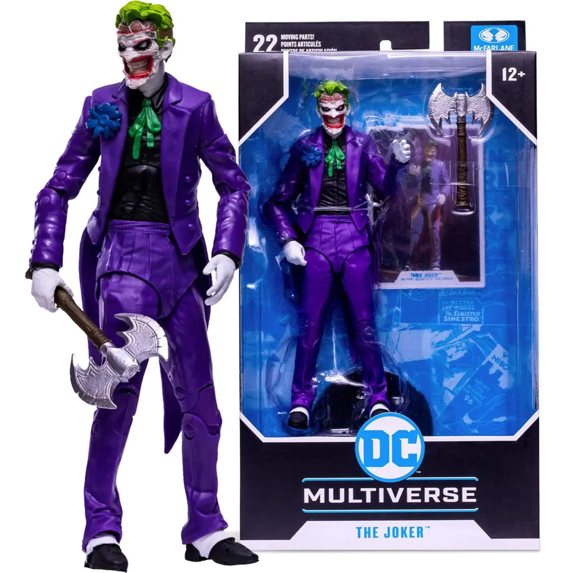 DC Multiverse akcijska figura The Joker (Death Of The Family) 18 cm fotografija izdelka