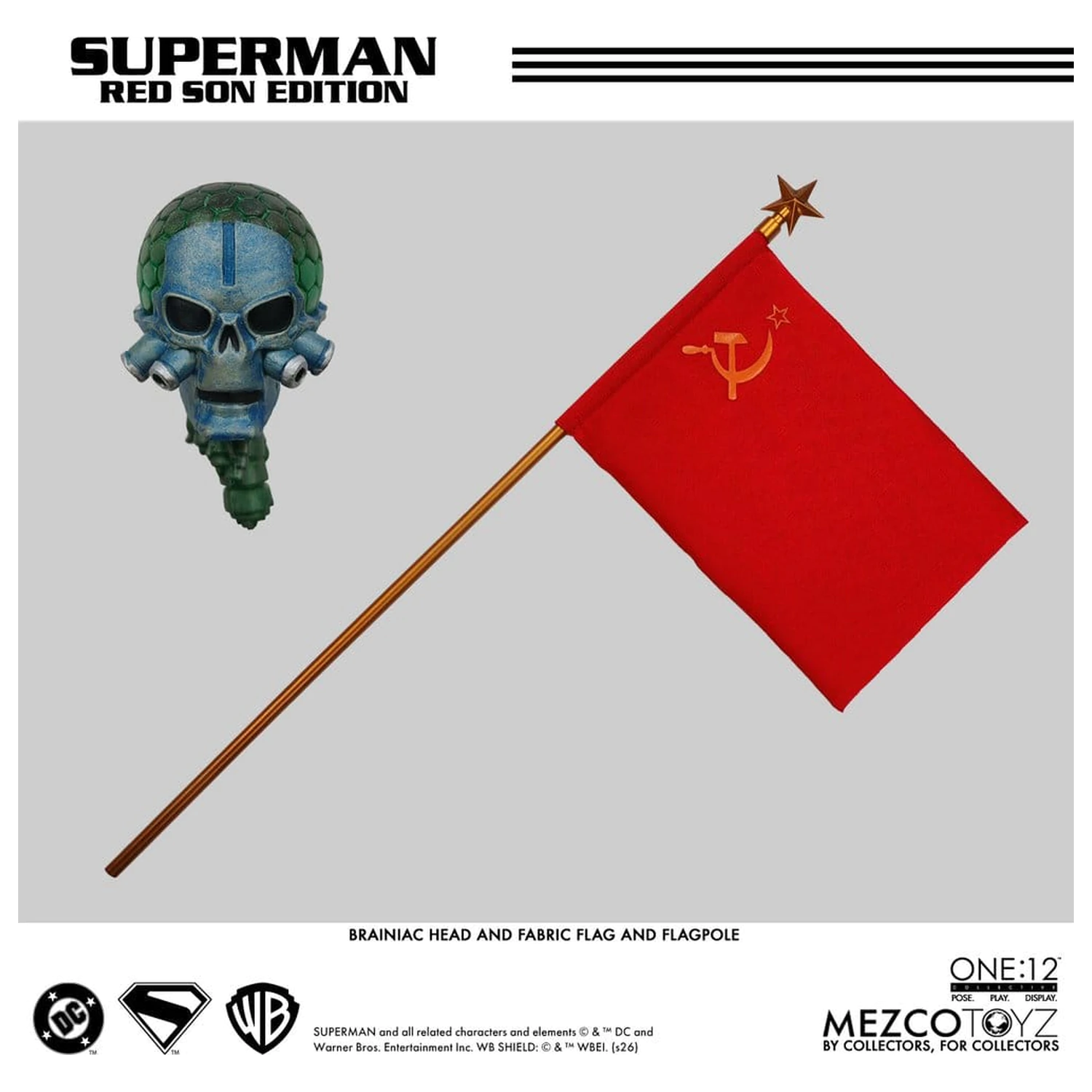 DC Comics One:12 Collective akcijska figura 1/12 Superman: Red Son 17 cm fotografija izdelka