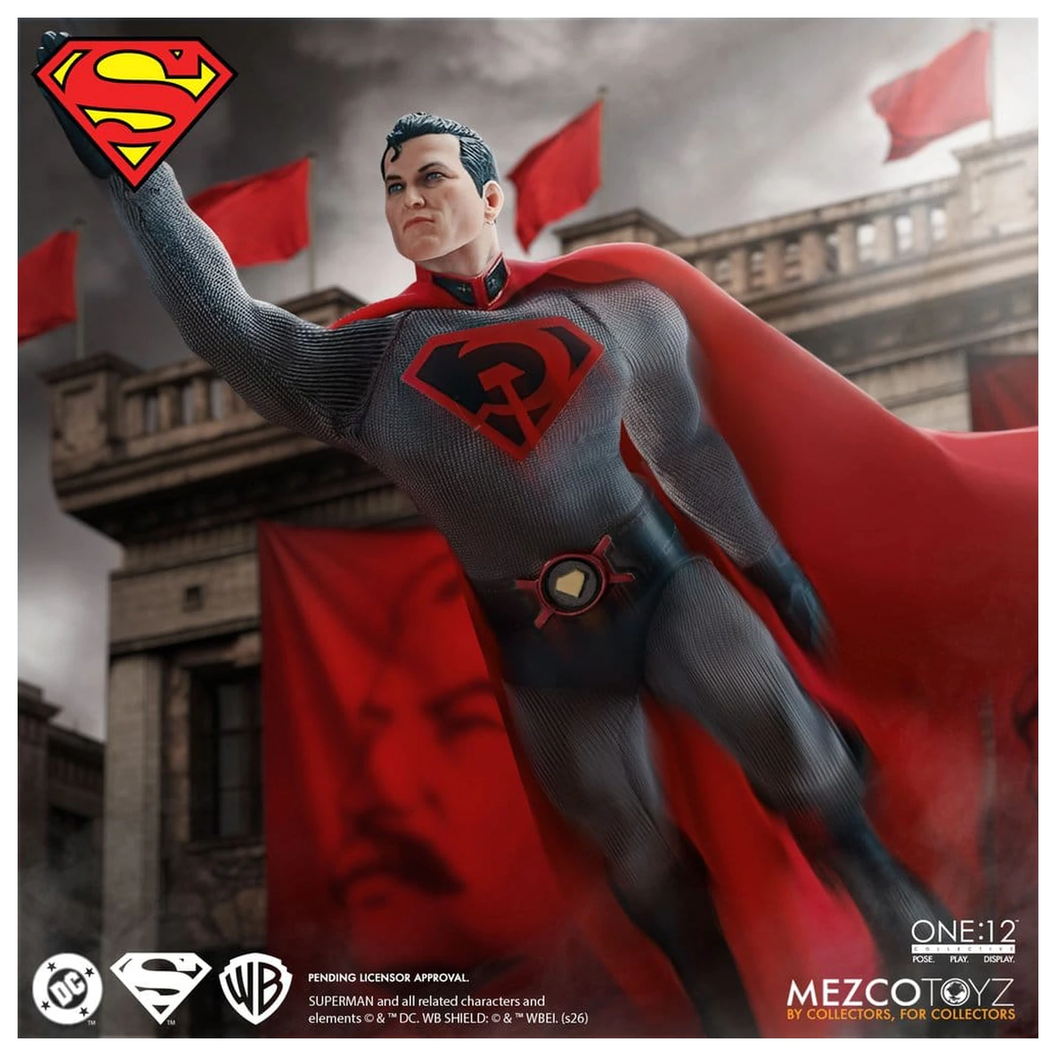 DC Comics One:12 Collective akcijska figura 1/12 Superman: Red Son 17 cm fotografija izdelka