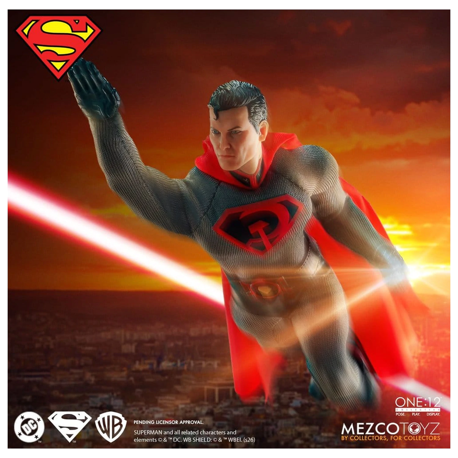DC Comics One:12 Collective akcijska figura 1/12 Superman: Red Son 17 cm fotografija izdelka