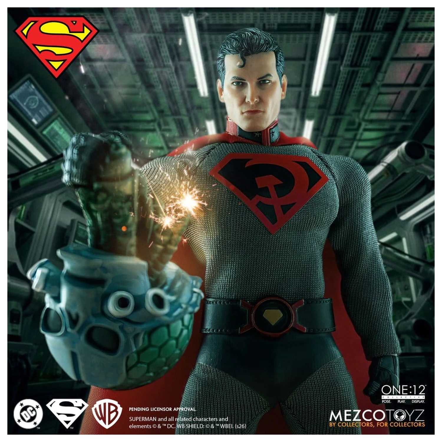 DC Comics One:12 Collective akcijska figura 1/12 Superman: Red Son 17 cm fotografija izdelka