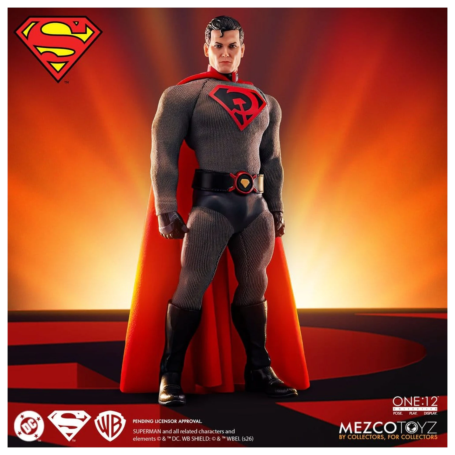 DC Comics One:12 Collective akcijska figura 1/12 Superman: Red Son 17 cm fotografija izdelka
