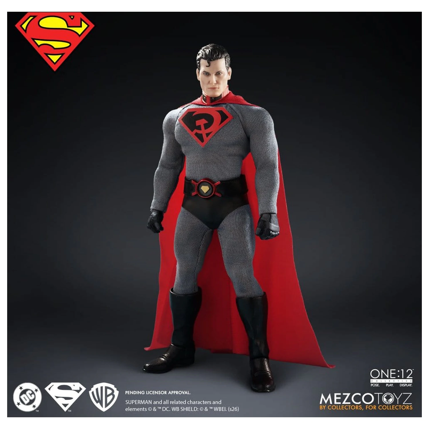 DC Comics One:12 Collective akcijska figura 1/12 Superman: Red Son 17 cm fotografija izdelka
