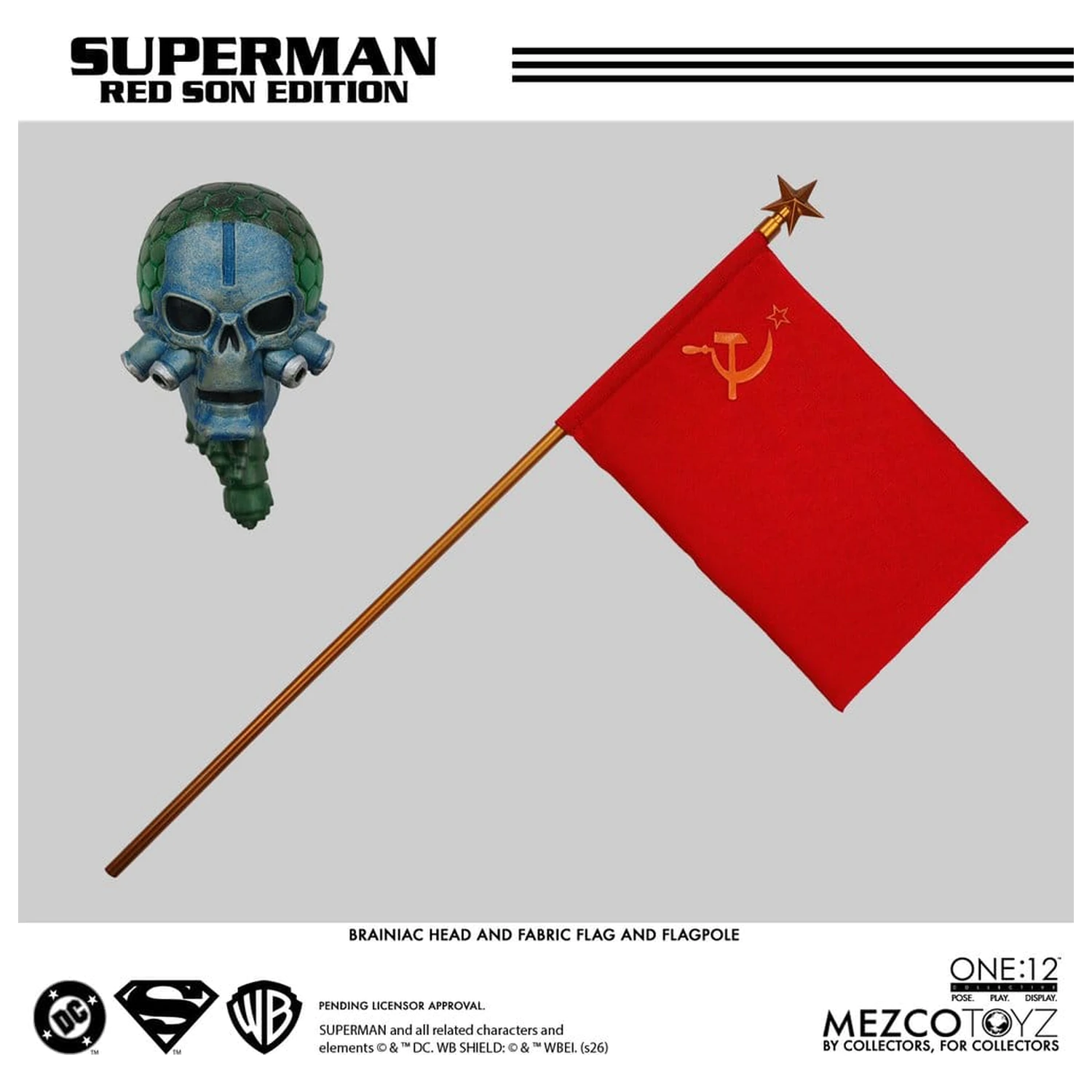 DC Comics One:12 Collective akcijska figura 1/12 Superman: Red Son 17 cm fotografija izdelka