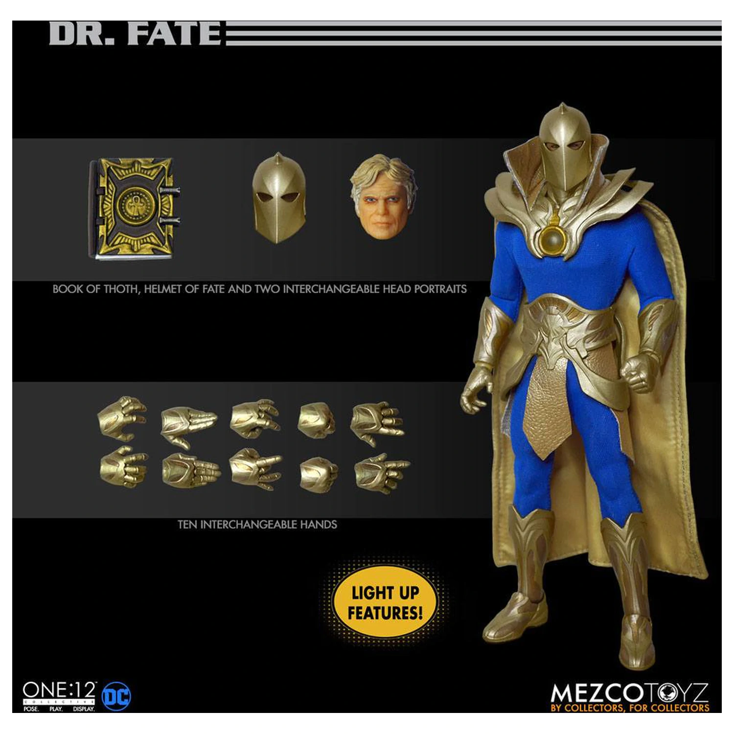 DC Comics One:12 Collective akcijska figura 1/12 Dr. Fate 16 cm fotografija izdelka