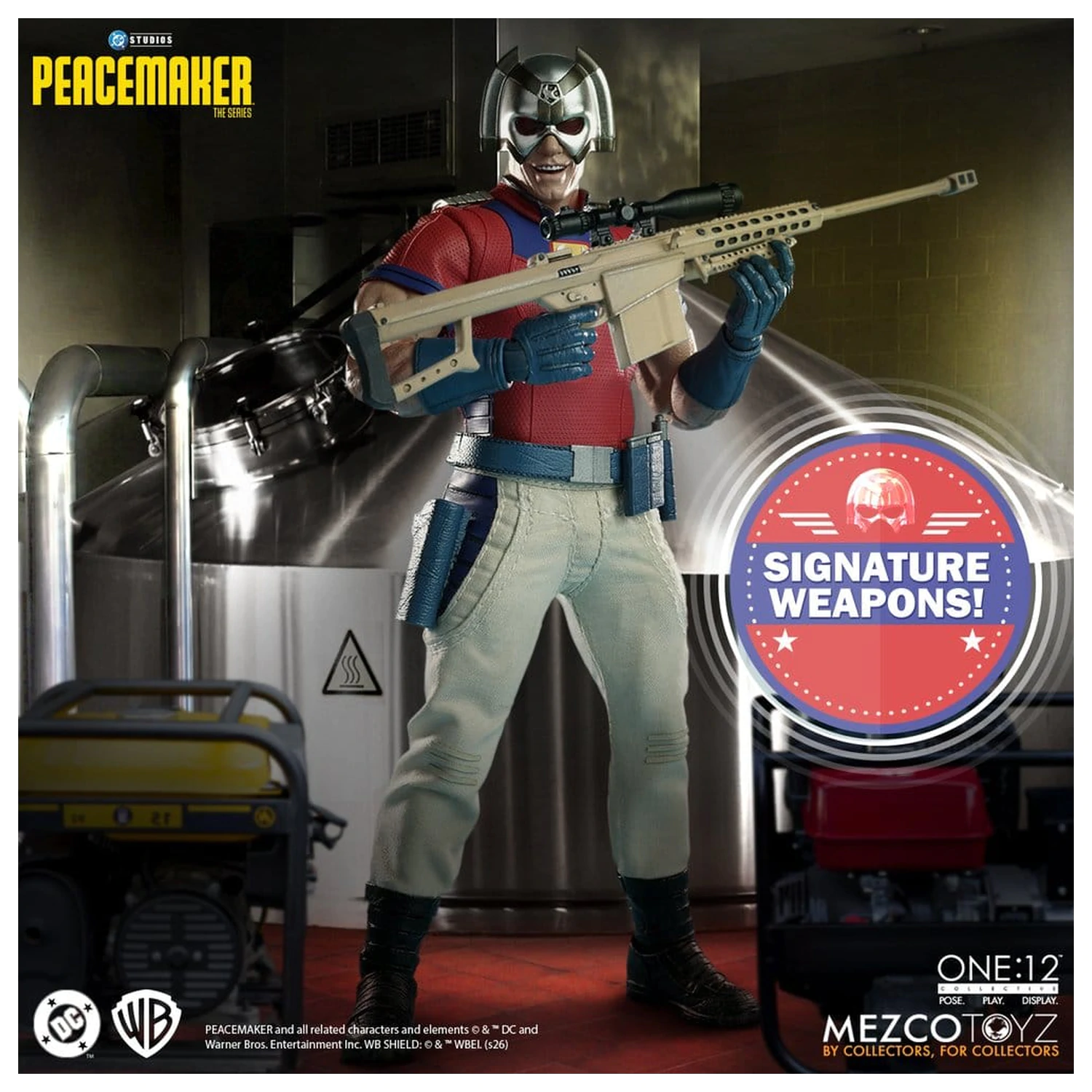DC Comics One:12 Collective akcijska figura 1/12 Peacemaker 17 cm fotografija izdelka