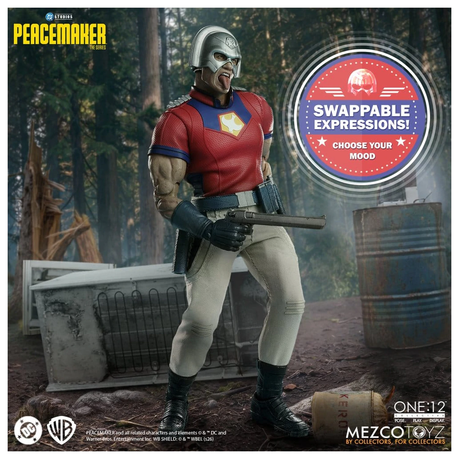 DC Comics One:12 Collective akcijska figura 1/12 Peacemaker 17 cm fotografija izdelka