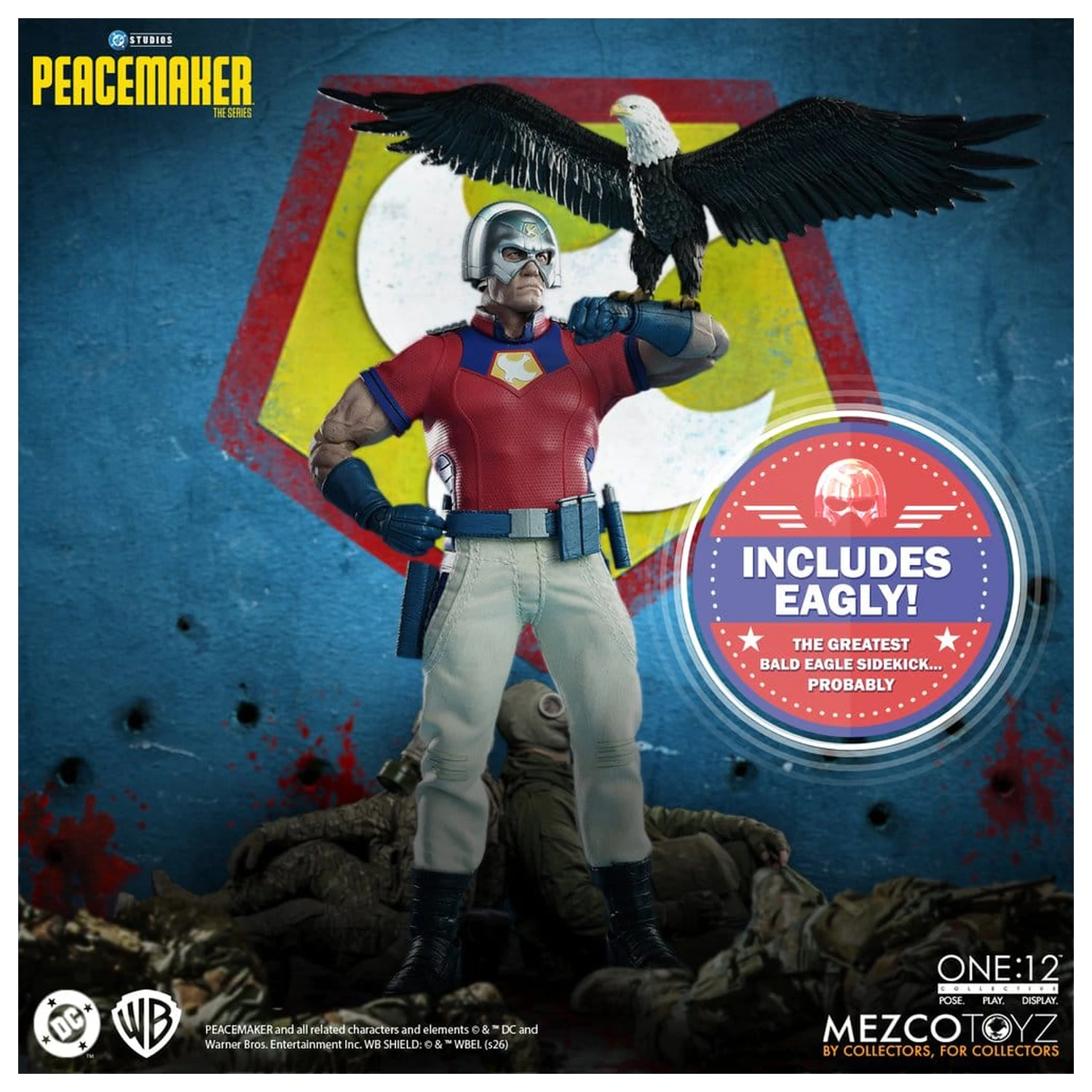 DC Comics One:12 Collective akcijska figura 1/12 Peacemaker 17 cm fotografija izdelka