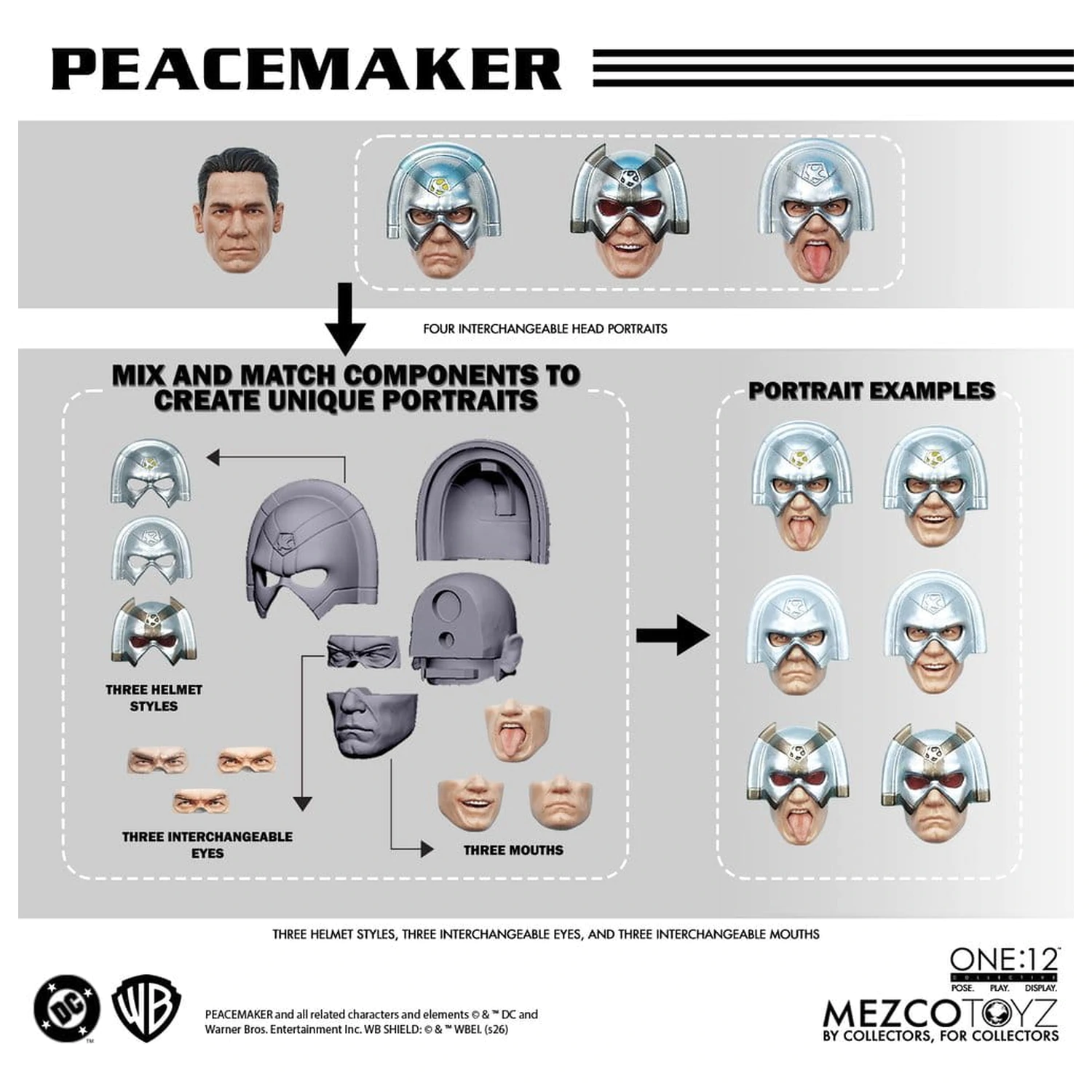 DC Comics One:12 Collective akcijska figura 1/12 Peacemaker 17 cm fotografija izdelka