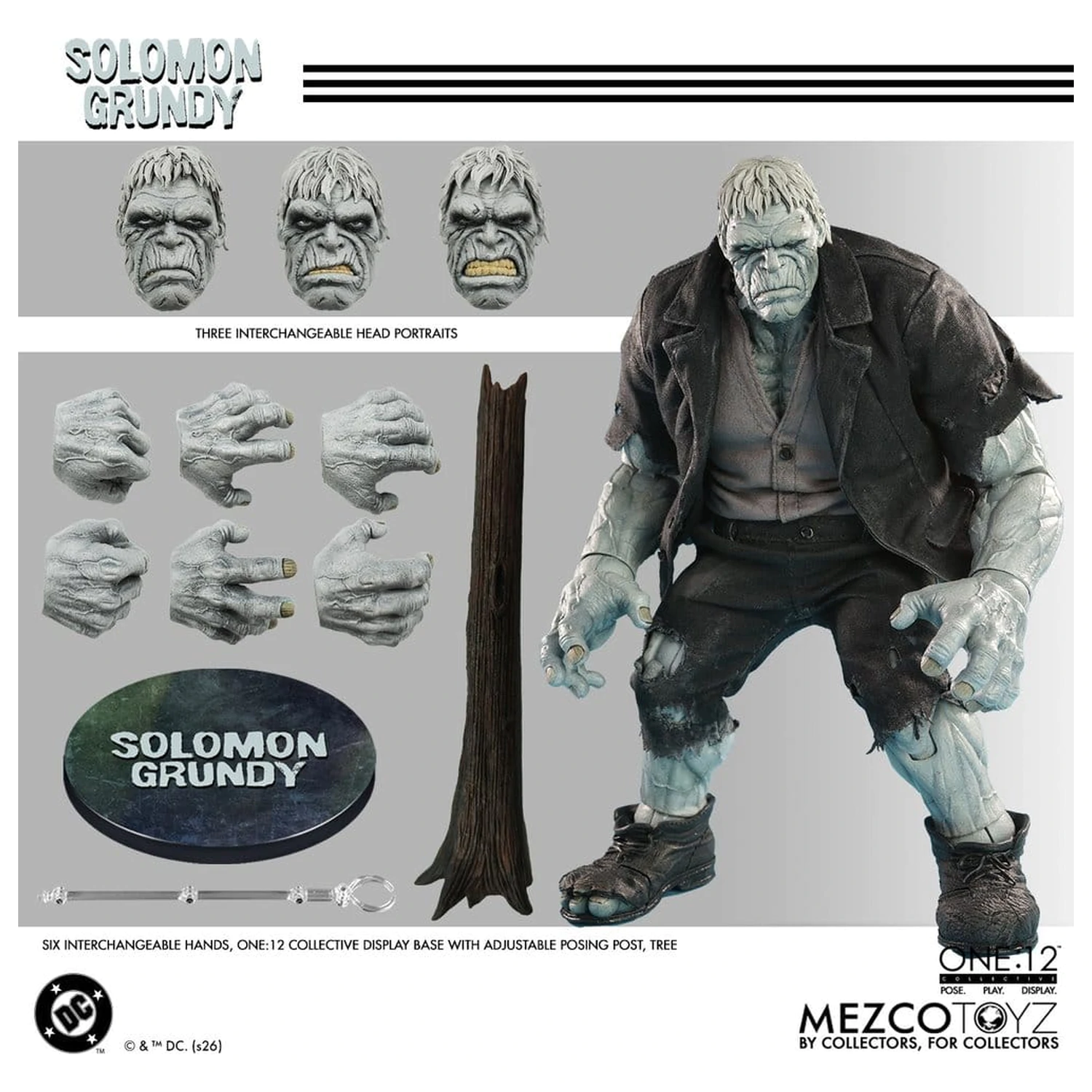DC Comics One:12 Collective Akcijska figura 1/12 Solomon Grundy fotografija izdelka