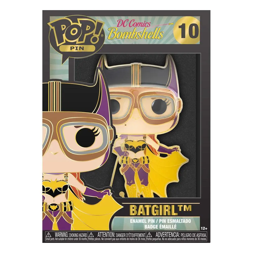 DC Comics POP! Emajlirana broška Batgirl 10 cm fotografija izdelka