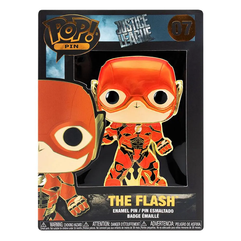 DC Comics POP! Emajlirana broška The Flash 10 cm fotografija izdelka
