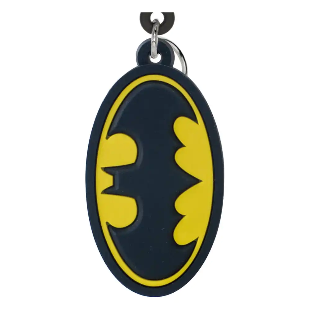 DC Comics Soft Touch obesek za ključe Batman Logo fotografija izdelka