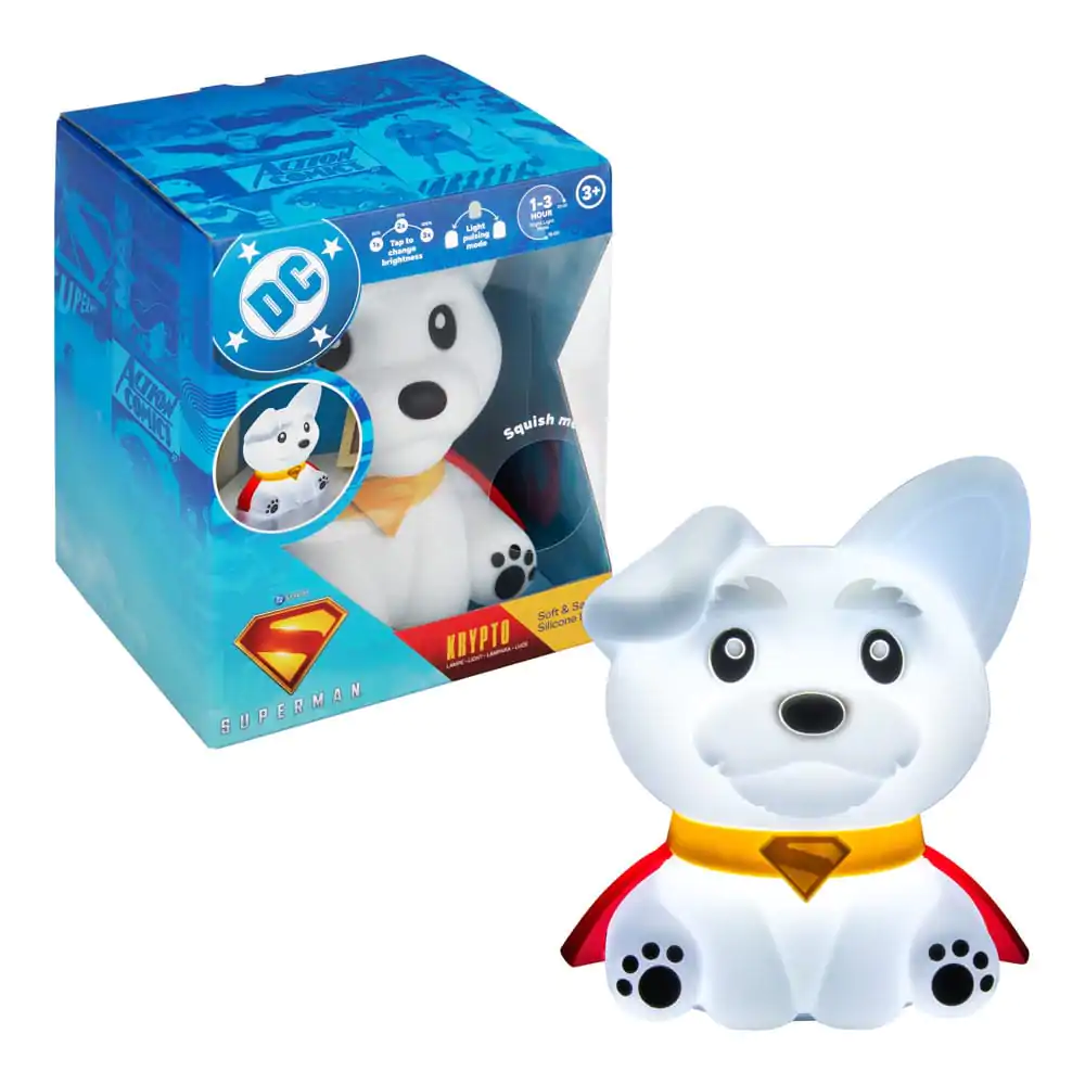 DC Comics Squishy Glo silikonska lučka Superman Krypto 17 cm fotografija izdelka