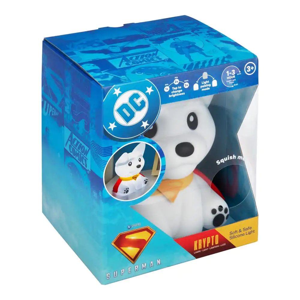 DC Comics Squishy Glo silikonska lučka Superman Krypto 17 cm fotografija izdelka