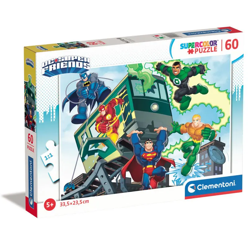 DC Comics Super Friends puzzle 60 kosov fotografija izdelka