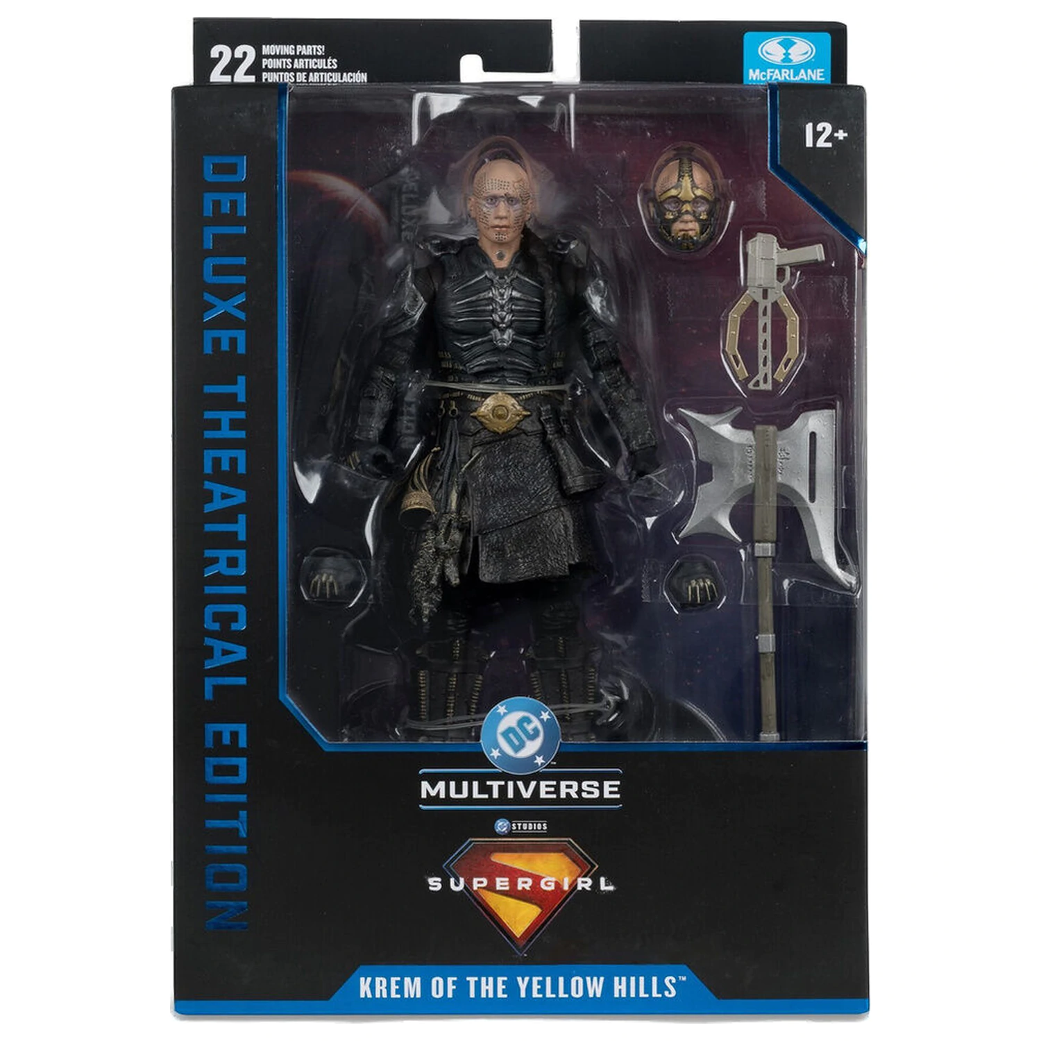 DC Comics Supergirl Deluxe Theatrical Edition Krema rumene figure 18cm fotografija izdelka