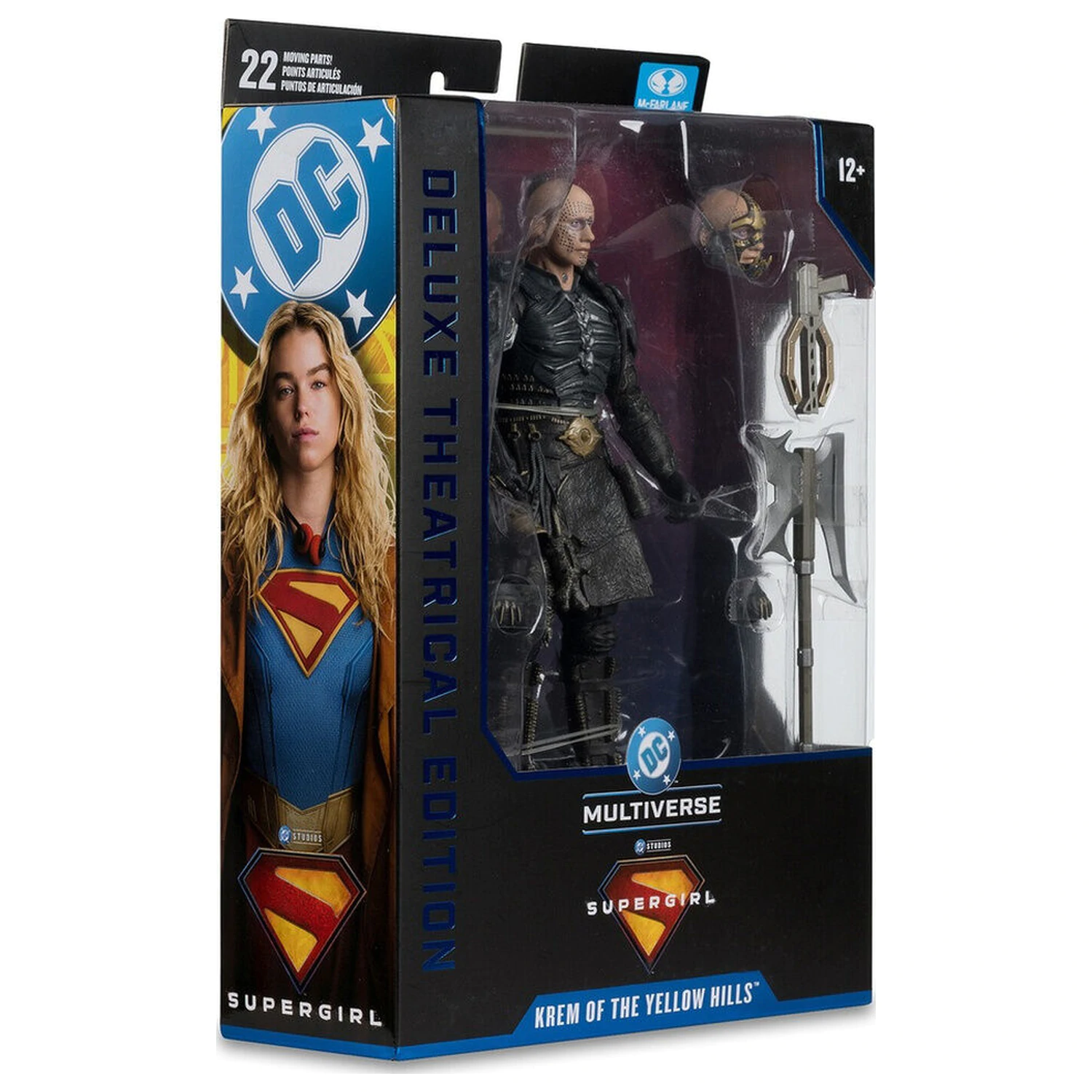 DC Comics Supergirl Deluxe Theatrical Edition Krema rumene figure 18cm fotografija izdelka