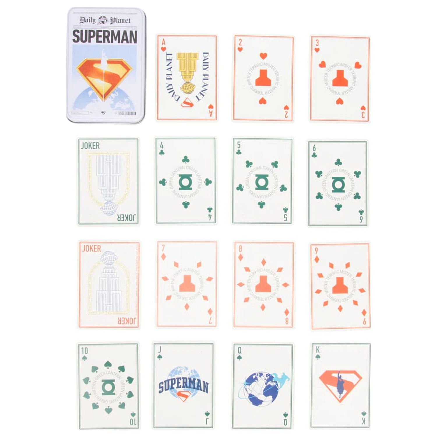 DC Comics Igralne karte Superman fotografija izdelka