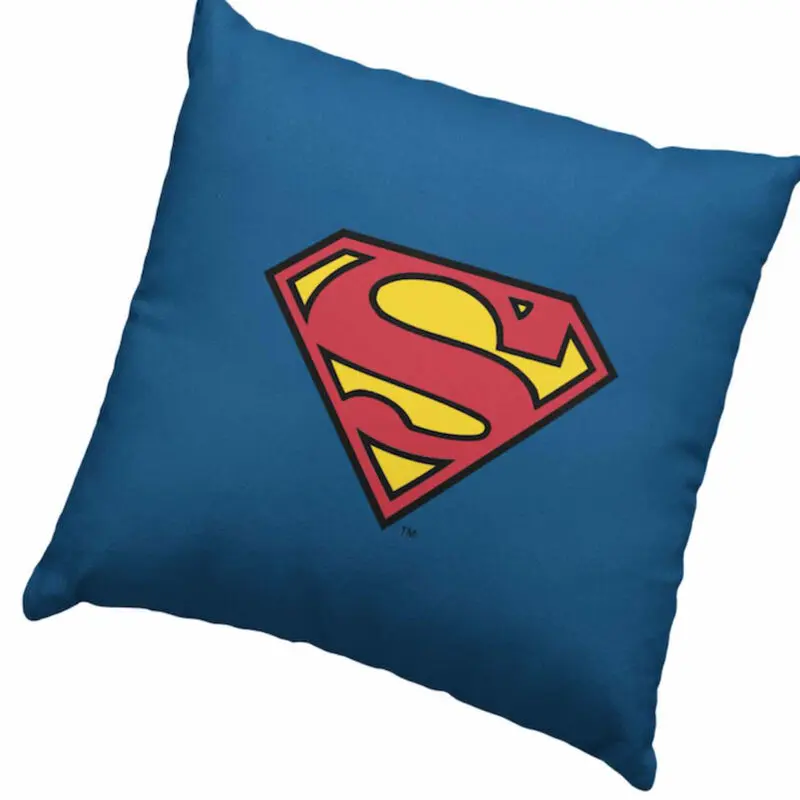DC Comics Superman logo okrasna blazina fotografija izdelka