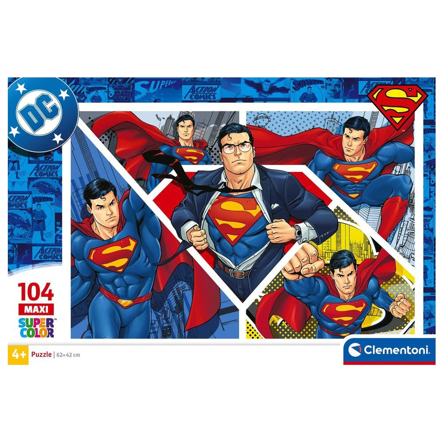 DC Comics Superman maxi sestavljanka 104 kosov fotografija izdelka