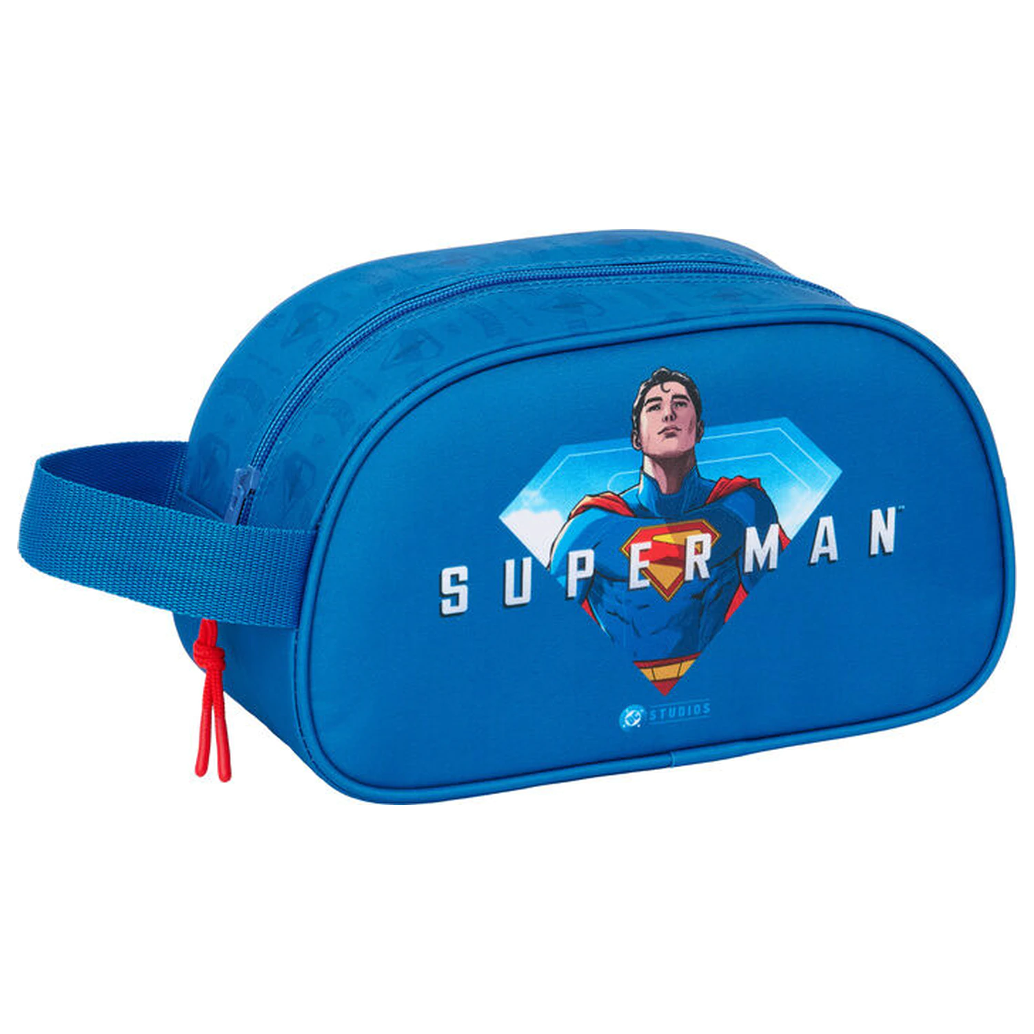 DC Comics Superman potovalna kozmetična torbica fotografija izdelka