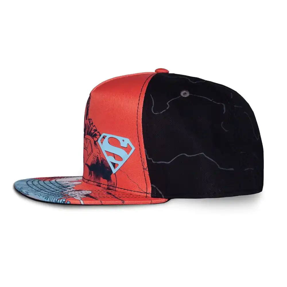 DC Comics Snapback Kapa Superman Rdeča fotografija izdelka