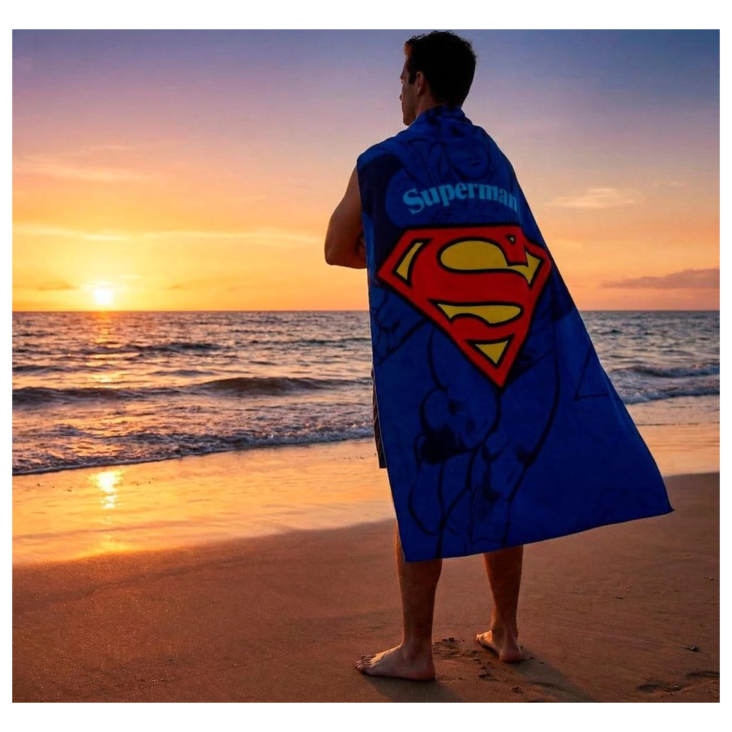 DC Comics Brisača Superman 90 x 180 cm fotografija izdelka